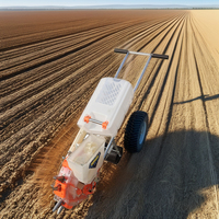 HPF-5 Nouveau Produit Semoir Manuel Pousse-Main pour Arachides Riz Maïs Équipement de Plantation à Semoirs Transparents Avec CE