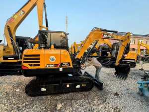 Excavadora Usada Sany SY60C de Alta Calidad, 6 Toneladas, Modelo 2022, Capacidad de Cucharón de 0.4m, Buen Estado de Funcionamiento, Rodamientos Probados, Video - Product Image 4
