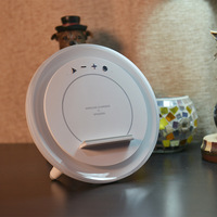 Lampe de bureau multifonction neuve avec chargement sans fil pour téléphone, éclairage d'ambiance, lampe de chevet pour dortoir/chambre