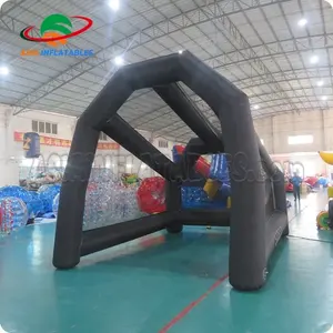 Populer Terbuka Inflatable Olahraga Golf Tenda Indoor Inflatable Golf Simulator Bangunan untuk Pelatihan Digunakan