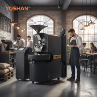 Yoshan 2025 nouveau Style industriel 5kg torréfacteur de café usine Machine de torréfaction de grains de café
