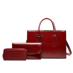 Borsa Tote in pelle Vintage da donna borsa a tracolla a tracolla di grande capacità in pelle sintetica in rilievo stile retrò <span class=keywords><strong>europeo</strong></span> 3 pz - Product Image 5