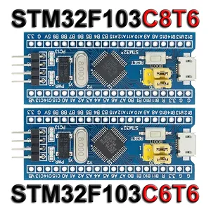 ST-LINK V2 محاكي تحميل مبرمج الأصلي STM32F103C8T6 الذراع STM32 الحد الأدنى نظام مجلس التنمية STM32F401 STM32F411