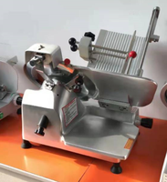 Nouvelle machine à trancher la viande électrique commerciale à haute efficacité, semi-automatique, pour viande congelée, 220V, en acier inoxydable