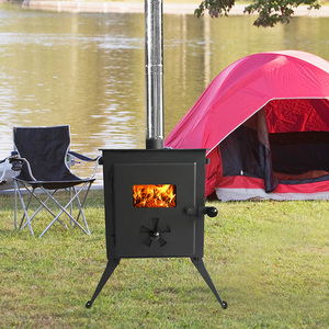 Último producto portátil al aire libre plegable campamento cocina estufa <span class=keywords><strong>de</strong></span> <span class=keywords><strong>leña</strong></span> tienda estufa caldera <span class=keywords><strong>de</strong></span> agua - Product Image 3