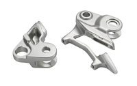 Levier à bascule en aluminium forgé sur mesure de type L pour la réglage de la suspension de vélo et le mécanisme de verrouillage du cadre de vélo pliant