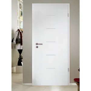 Low Price Bedroom White Wooden Flush Door