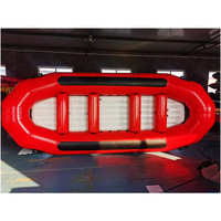 Bote Inflable de PVC o TPU para 12 Personas, Auto-balsonable, para Agua Blanca, en Venta, Directo de Fábrica