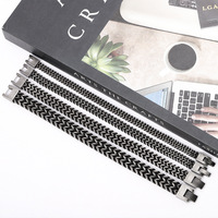 Bracelet à double chaîne en acier inoxydable géométrique pour homme, style hip-hop, avec breloques cachmières