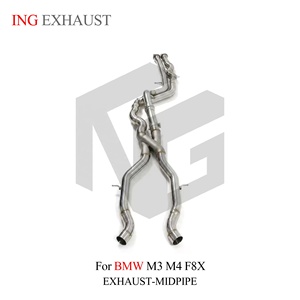 Tubo <span class=keywords><strong>de</strong></span> Escape Intermedio ING para <span class=keywords><strong>BMW</strong></span> M3 <span class=keywords><strong>M4</strong></span> F80 F82 con Resonador <span class=keywords><strong>de</strong></span> Tubo Z, Tubos <span class=keywords><strong>de</strong></span> Acero Inoxidable F8X, Piezas <span class=keywords><strong>de</strong></span> Alto Rendimiento para Automóviles - Product Image 6