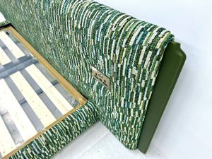 Base de Cama Moderna Tapizada, Tamaño King, Tela Suave, Diseño Minimalista, Estructura de Madera, Muebles de Dormitorio - Product Image 6