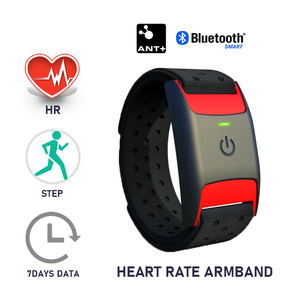 Theo dõi nhịp tim armband tốt nhất cho đào tạo Câu lạc bộ thể dục với BT IP67 ANT + Tương thích với ứng dụng thể dục - Product Image 3