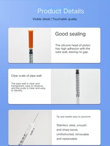 ปากกาฉีดยาอินซูลินแบบใช้แล้วทิ้ง ขนาด 0.5 มล. 1 มล. บรรจุภัณฑ์แยกชิ้น สำหรับสัตวแพทย์ - Product Image 5