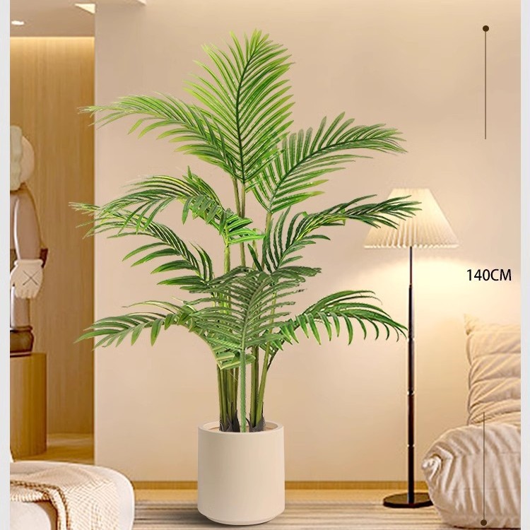 Green 140CM with pp flower pot