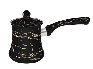 In acciaio inox morbido toccante manico arabic caffè turco tazze più caldo piatto opzionale tazza di caffè <span class=keywords><strong>set</strong></span> 3 pezzi con coperchio per la casa - Product Image 4