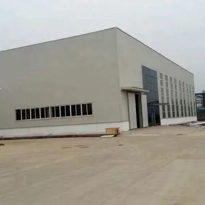 工厂预制钢结构材料，用于仓库、车间、仓储、广场、超级市场