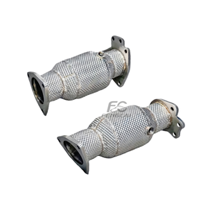 Collecteur d'échappement pour Chevrolet <span class=keywords><strong>Corvette</strong></span> C8 6.2 avec catalyseur et couvercle isolant 2020-2025 - Product Image 6