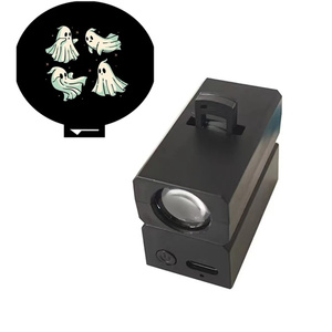 Buona qualità USB ricarica magnete notte luce stella moonry cielo colorato sfondo atmosfera lampada natale proiettore di Halloween - Product Image 5