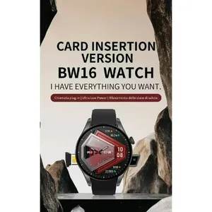 Nuovo <span class=keywords><strong>Smartwatch</strong></span> 4G BW16 con WiFi, <span class=keywords><strong>GPS</strong></span>, Schermo TFT da 1,5 Pollici, Chiamate Magnetiche, Fotocamera, Slot per SIM, Pedometro, Monitoraggio del Sonno e Promemoria Chiamate - Product Image 3