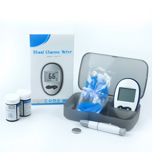 GLM-76 Auto-coding Hot <strong>Sale</strong> Blood Glucose Meter test Meter Kit with test Strips Lancets Portable Blood Glucose Meter - Product Image 4