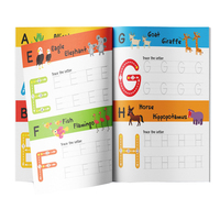 Cuaderno de Caligrafía con Tapa Dura de Cartón, Encuadernación Perfecta, Papel Brillante para Práctica de Escritura, Impresión Mágica