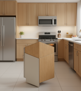 Mobile da Cucina Bianco Stile Shaker Sunique Sydney SW-CSB36, Armadio Moderno con Ante in MDF - Product Image 2