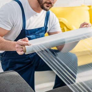 <span class=keywords><strong>Film</strong></span> étirable transparent en LLDPE haute adhérence pour l'emballage de palettes industrielles, <span class=keywords><strong>film</strong></span> d'emballage personnalisé OEM - Product Image 2