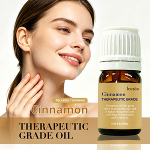 Huile Essentielle de Cannelle Pure OEM ODM 5ml – Parfum Chaleureux et Confortable, Apaise l'Humeur Fatiguée, Huile de Massage Corporel Diluée, Aromathérapie à Domicile, Mini Huile d'Essai - Product Image 1
