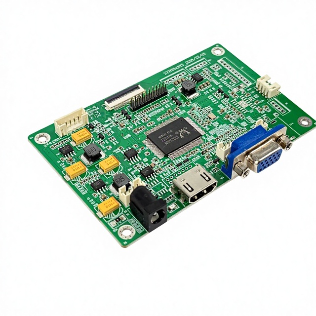 Jozitech's ZY-R56AN01 Industrial LCD DriverBoard 1920x1200 /VGA EDP Wide Temp -20~70C 24-Bit True Color PWM Dimming