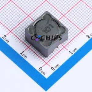 Inducteur de puissance SRR1208-101YL SMD, 12,7x12,7 mm (Inductance : 100 µH) (Précision : 15 % Courant nominal : 1,5 A) - Product Image 1