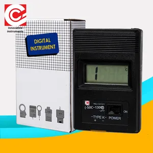 Termómetro electrónico industrial con pantalla digital 902C, medidor de temperatura de alta precisión de 3V y 9V, termopar ABS de alta temperatura - Product Image 1