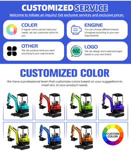 GRATIS VERZENDING Mini Graafmachine 3,5 Ton EPA Gecertificeerd voor Motor Rupsgraafmachine met Motor & Pomp voor Landbouwgebruik - Product Image 3