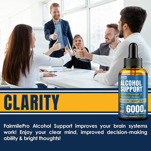 Alcool de Soutien Nettoyage Du Foie Désintoxication Gouttes Liquide Lait Chardon Gueule de Bois Relief Immunitaire Detox Nettoyer Booster Le Métabolisme Personnalisé - Product Image 2