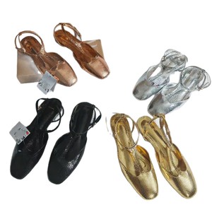 <span class=keywords><strong>Sandalias</strong></span> <span class=keywords><strong>Planas</strong></span> de Moda Bagdad Más Vendidas con Punta Baja para Dama - Product Image 2