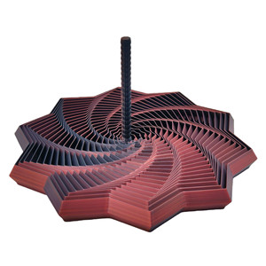 Jouet créatif d'impression 3D, Illusion visuelle de carotte anti-stress, Tour spirale pliable super tendance, Production d'usine chinoise - Product Image 2
