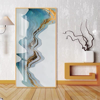 Peinture murale décorative populaire pour la maison, designs personnalisés, toile abstraite imprimée, affiche décorative pour salon avec cadre