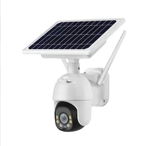 1080P户外防水太阳能安全摄像机4G CCTV IP摄像机