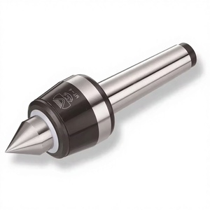 Prensa de torno de alta resistencia marca LCL, con centro giratorio impermeable de material SUJ2, cono Morse MT4C, precio económico, 6 meses de garantía - Product Image 1