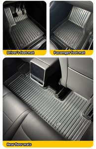 Tapis de sol 3D toutes saisons imperméables pour voiture, ensemble complet, nouveaux produits pour <span class=keywords><strong>CITROEN</strong></span> <span class=keywords><strong>C3</strong></span> C5 AIRCROSS 2025 2026 - Vente en gros - Product Image 5