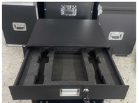 Armoire de montage en rack pour DVR CCTV XYY, tiroir 1U 2U 3U 4U 19 pouces avec serrure