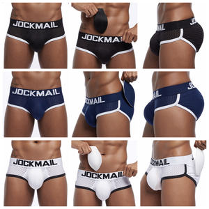 Sous-vêtements rembourrés pour hommes OEM, Boxer Sexy <span class=keywords><strong>Push</strong></span> <span class=keywords><strong>Up</strong></span> Cup, slip en maille, <span class=keywords><strong>short</strong></span> taille basse pour hommes, <span class=keywords><strong>short</strong></span> <span class=keywords><strong>de</strong></span> natation - Product Image 5