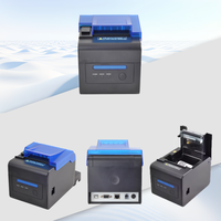 Printer termal 80mm Desktop cetak kecepatan tinggi peralatan Printer POS antarmuka banyak Resi Printer pemesanan otomatis