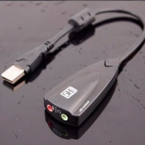 Tarjeta de sonido USB externa 5HV2, adaptador de audio de 7,1 canales para juegos de ordenador portátil - Product Image 1