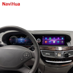 วิทยุติดรถยนต์ Navihua ดีไซน์ใหม่ เครื่องเล่นดีวีดี รองรับ Wireless Carplay ระบบนำทางด้วยวิดีโอ อัพเกรด Autoradio สำหรับรถยนต์เมอร์เซเดส-เบนซ์ เอสคลาส W221 - Product Image 1