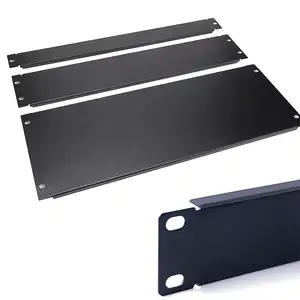 Aletsiz kurulum plastik boş panel (6U) 19-inç sunucu ağ raf muhafazası veya dolap