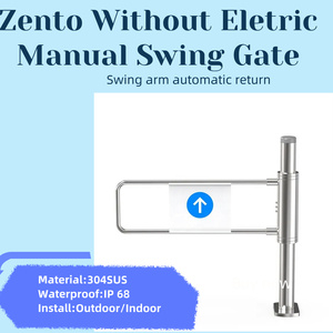 Barriera Girevole Manuale Zento Senza Elettricità, Facile Installazione, Bassa Manutenzione, Sicura per l'Ingresso di Sedie a Rotelle - Product Image 3