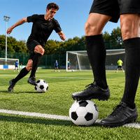 Chaussettes de football longues et rembourrées, directement de l'usine, avec logo personnalisé, soutien respirant et compressif pour la vente en gros
