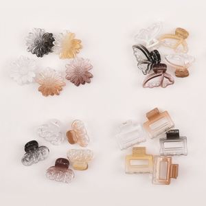 Nouvelles pinces à cheveux créatives pour femmes, pince à cheveux en forme de fleur dégradée - Product Image 4