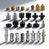 Pièces métalliques personnalisées : Support de téléphone, Vis de conversion 1/4, Accessoires adaptateur caméra 5/8 femelle vers 3/8 mâle, Vis métalliques pour machines
