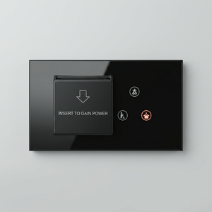 แผงควบคุมประหยัดพลังงานแบบคีย์การ์ด RFID ของโรงแรมฟ็อกซ์ โดโมติกส์ พร้อมแผงเปิดใช้งาน MMR และ DND - Product Image 1